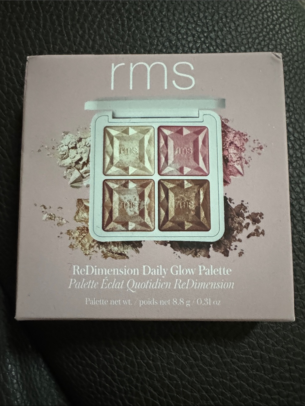 ReDimension Daily Glow Palette – Rose & Champagne Highlighters